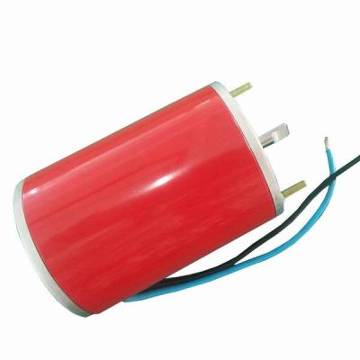 China Ruby red coating Automatic sliding door motor,CW and CCW,12VDC 3600RPM Low Noise Smooth Operation for sale