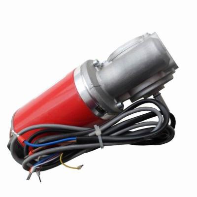 China Black casing Permanent Magnet Automatic Sliding Door Motor 24VDC 60W or 100W No Load Speed 200RPM for sale