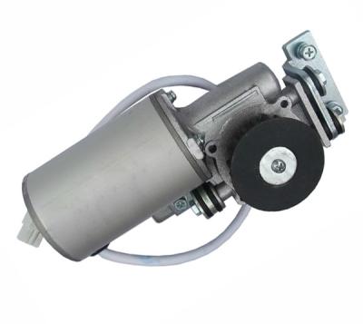 China DC Gear motor for Automatic Sliding Door 24VDC Black Coating , Gear Ratio 1:15 for sale