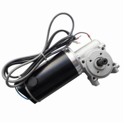 China Bremsen Sie mit Türöffnermotor für erröten Schwarzbeschichtung des Tür-Motor 24VDC 100W 200RPM zu verkaufen