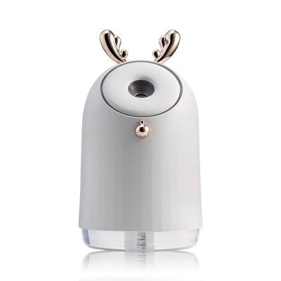 China Color Changing Mini USB Outdoor Promotional Cute Ultrasonic Baby Tabletop Gifts Household Travel Cool Mist Air Humidifiers LED Light for sale