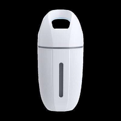 China Korea 2021 new style popular special smart cute design portable desktop humidifier with night light wireless charging for sale