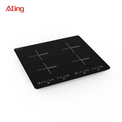 China Commercial hot plate 240V 6800W cooktop IH-468A product electric 4 burner induction cooker for sale