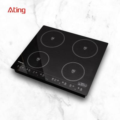 China Newest Hotel Household 6400w Built In Electric Cooker Bep TU OEM CE CB ROHs 4 Burner Induction Hob for sale