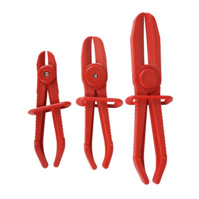 China Sealing Line Car Pipe Pinch Pliers Set Clamping Tools 3pcs Package Car Plastic Automotive Pipe Oil Tube Clamp Pliers for sale