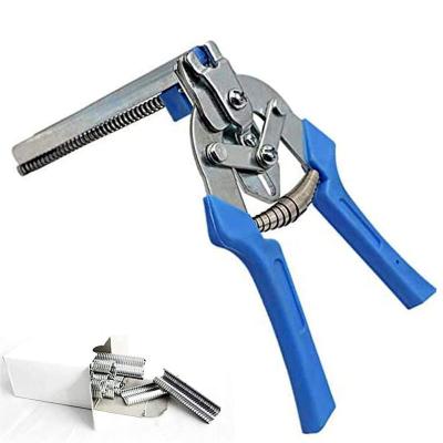 China MULTI FUNCTIONAL Animal Clamp Pliers Manual Cage M Hog Ring Installation Tool Chicken Rabbit Cage Making Pliers for sale