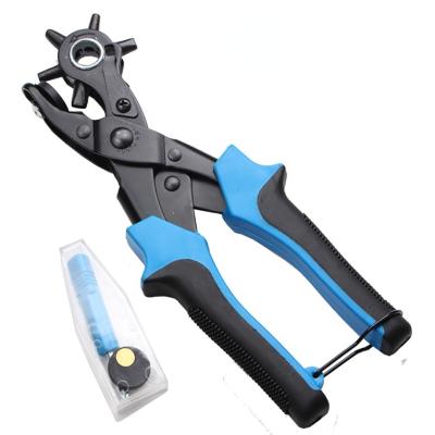 China Portable Belt Punch Pliers Set for Craft Belts Watch Bands DIY Straps Projects Flat Hole Leather Punch Pliers for sale