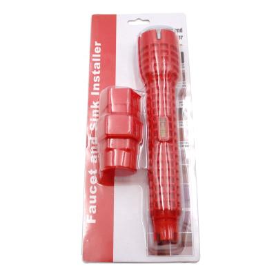 China Plastic Faucet Sink Installer and Sink Installer Water Pipe Wrench Tool for sale