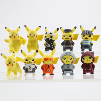 China Cartoon Toy Hot Sale Movie Character PVC Anime Figura Toy Cake Topper 10pcs/set for sale