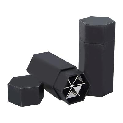 China Recyclable Pre Hexagon Multipack Roll Packaging Hexagon Paper Boxes for sale