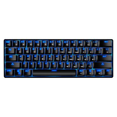 China Hot Selling Laptop Wireless RGB Keyboard Waterproof Gaming Keyboard with Multimedia Function Keys for sale