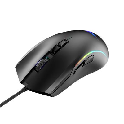 China High DPI Gaming Mouse Computer Ergonomic Chromatic Cable Optical Mouse For PC Gamer for sale