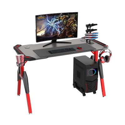 China (Size) Tanker Tanker Esports Style Gaming Competition China Supplier Gamer Adjustable Table RGB Led Desktop Gaming Desktop Gaming for sale