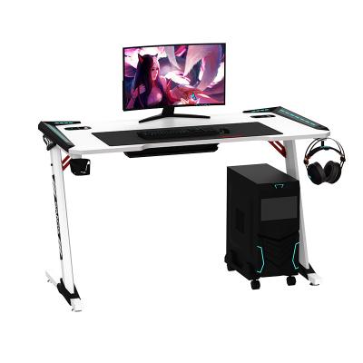 China Best Design Gaming Desk Oil Tanker New New Sell Cheap Black Color Desk Table Furniture Computer Desk Gaming Gamer Table for sale