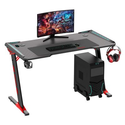 China Modern Multi-Functional Game Table Home Office Computer Gamer Table PC Desktop Gaming Desk (Size) Tanker Tanker Adjustable Hot Selling for sale