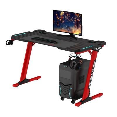 China Cheap Carbon Computer Game Table Desktop Gaming Table Escritorio De Gamer Gamer Tanker Genuine Computer Desk Gamer for sale