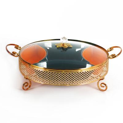 China Stocked 2022 New Arrival Ceramic Fruit Bowl With Stand Wedding Decorative Bowl for sale