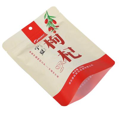 China Aseptic Custom Logo Aluminum Foil Packaging Bags Customizable Color Snacks Food Bag Stand Up Pouch for sale