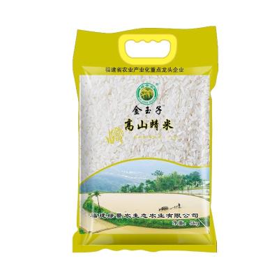 China Moisture Proof wholesale Laminated Pp Woven Bag For Rice Seed Grain Corn Rice Bag With Handle for sale