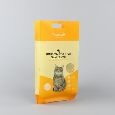 China Moisture Proof Custom Printed plastic pet dog Cat Food Packaging Durable Cat Litter Bag for sale