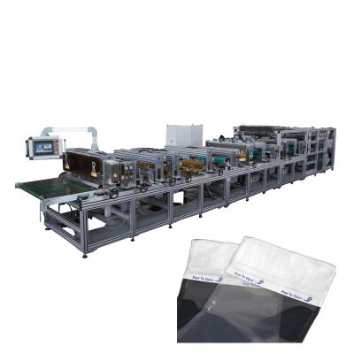 China Factory tyvek header bag making machine heat seal tyvek pouch making machine tyvek sterilization header bag medical equipment for sale