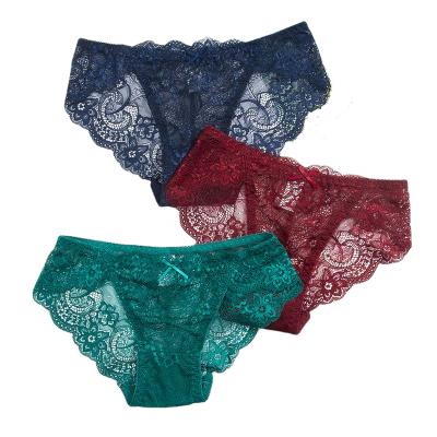 China 40510 Wholesale Lady's Sexy Women's Sexy Women's Antibacterial Panty Lingerie Solid Colors Underwear Knickers Design Antibacterial Seamless Panties for sale