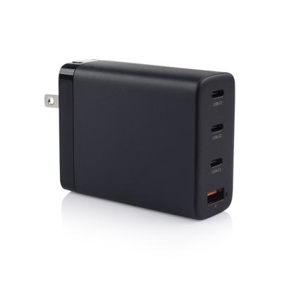 China Cell Phone GaN Technology 100W Super gan 4 Port Mini Wall USB Charger For Mobile Phone for sale