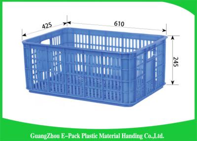 China Durable Plastic Food Cratest Medicine Transpor PE Material Environmental Protection for sale