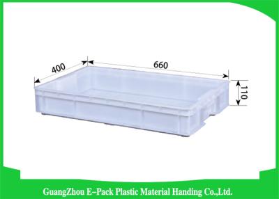 China Reusable Large Plastic Storage Containers , Standard Stackable Plastic Storage Bins for sale