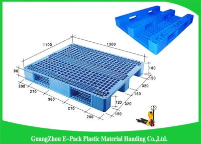 Cina Pallet della plastica dell'HDPE del vergine di 100% gli euro hanno arieggiato accatastabile per industria alimentare in vendita