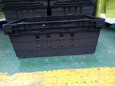 China Supermarket Stacking Storage Boxes 600*400mm Virgin PP Material 6 different Height for sale