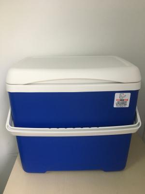 China 28 Liter Insulated Cool Box / Plastic Cold Storage Box For Household for sale