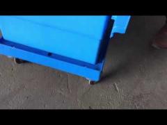 Plastic dolly with plastic totebox