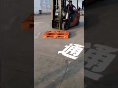 4m Height falling test for plastic pallets