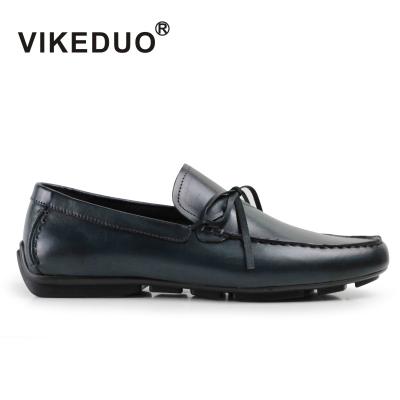 China Vikeduo Real Tassel Training Shoes Fashion Man Durable Handmade Soft Soft Light Leather Sports Shoes For Adult Men for sale