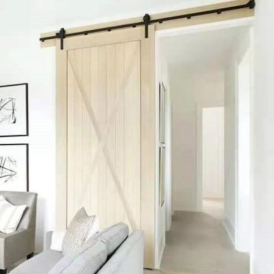 China 2021 Hot Selling High Quality SUS304 Stainless Steel Easy Installation Sliding Barn Doors And Wood Sliding Barn Door for sale