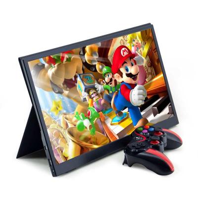 China USB Port Monitor Computer LCD Screen Display 15.6 Inch 4K Portable Gaming Monitor For Xbox Ps4 Switch Mobile Phone PC Laptop for sale