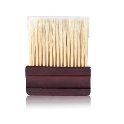 China Wholesale Nondisposable Natural Color Natural Color Hair Champ Brush Neck Cloth Broken Cloth Brush With Nylon Bristles for sale