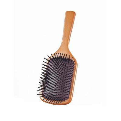 China For Home Use Wholesale Travel Set Styling Brushes Wood For Men Boar Bristle Wood Hair Brush for sale