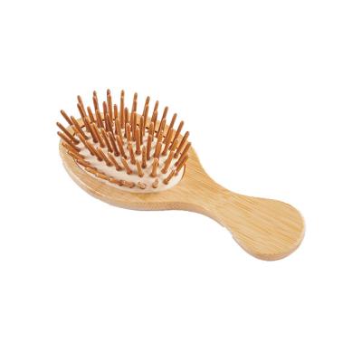 China Hot Sale Home Use For Home Use Mini Wood Boar Bristle Baby Hair Brush for sale