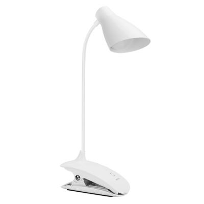 China Wholesale Led Book Desk Table Lamp Modern Folding Rechargeable Light Led Mini Black White Reading Light For Study for sale