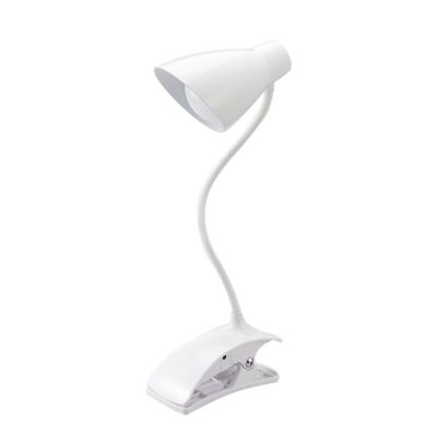 China Amazon Hot Selling Modern Led Book Reading Lamp Light White ABS Material Rechargeable Lighting Led For Children Book Lamp for sale