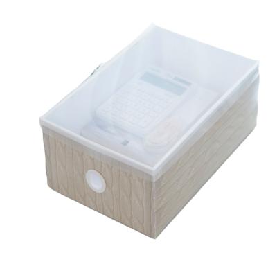 China Manufacturer Durable Plastic Underwear Viable Bra Sock Storage Box for sale