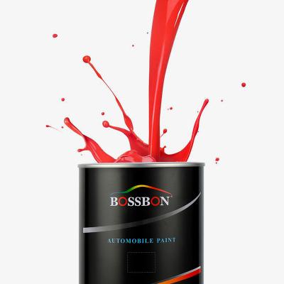 China Optional Colors Auto Refinish Paint Polyurethane Polyester Automotive Repair Paint for sale