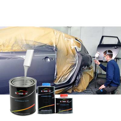 Китай 200L 2K ISO14001 акриловые Refinish краска растворителя краски 0,5 акриловая автомобильная продается