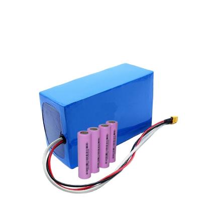 China High Energy Density Customized Rechargeable 24v 36v 48v 52v 60v 72v Battery Pack 18650 Lithium Ion Battery for sale