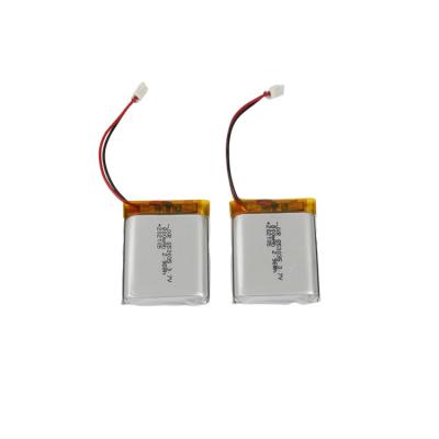 China High capacity 853035 800mah 3.7V lithium polymer Li-ion rechargeable battery small size lipo battery for sale