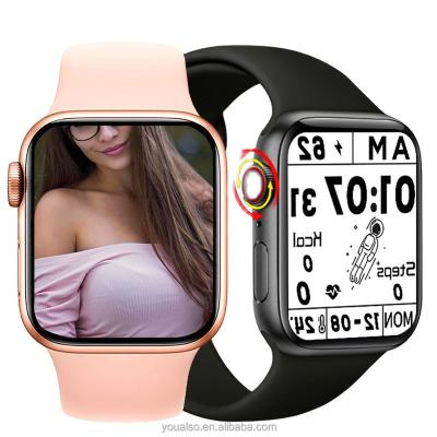 China Original MP3 Playback Smart Watch HW22 Men Pro Dial 1.75Inch Call Series 6 Heart Rate Monitor Smartwatch Women Clock For Iphone Xiaomi Huawei for sale