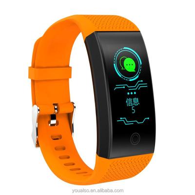 China QW18 Keyboard Smart Wristband QWERTY IP68 Waterproof MI Band Heart Rate Sleep Monitor Sports Passometer Smart Fitness Tracker BT Smartwatch for sale