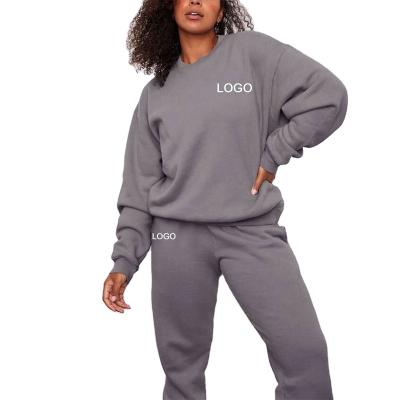 China Anti-pilling 2021 Jogging Suits Women's Sportswear Cotton Jogger 2 Piece Sets Set Custom Sweat Suits Tracksuit Sweatsuit for sale